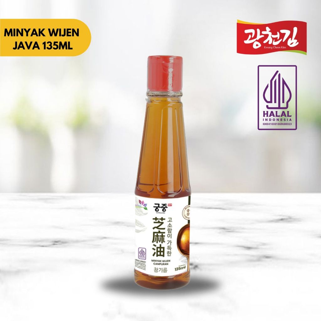 

KC. (HALAL) MINYAK WIJEN JAVA SUPER FOOD 135 ML / SESAME OIL KOREA