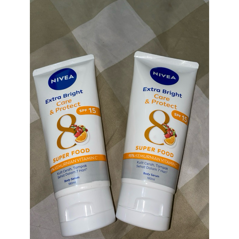 Handbody Nivea Extra Bright Care & Protect spf 15