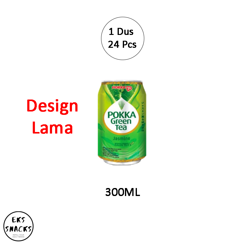 

SDF Pokka Green Tea Jasmine Kaleng 300ML [1 Dus 24 Kaleng]
