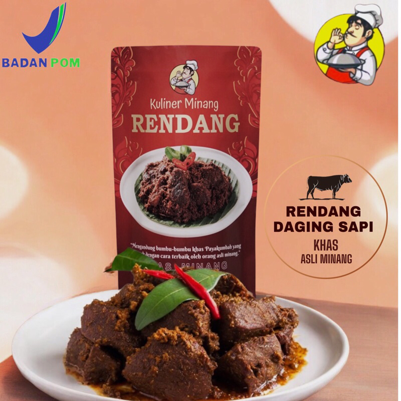 

Rendang sapi khas kuliner minang
