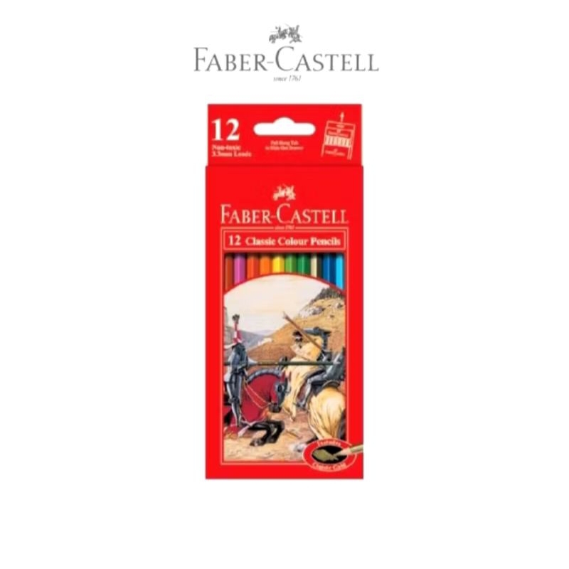 

Pensil Warna Faber-Castel 12 Classic Colour Pencisl