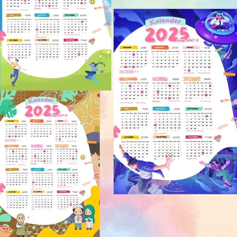 

printable kalender 2025