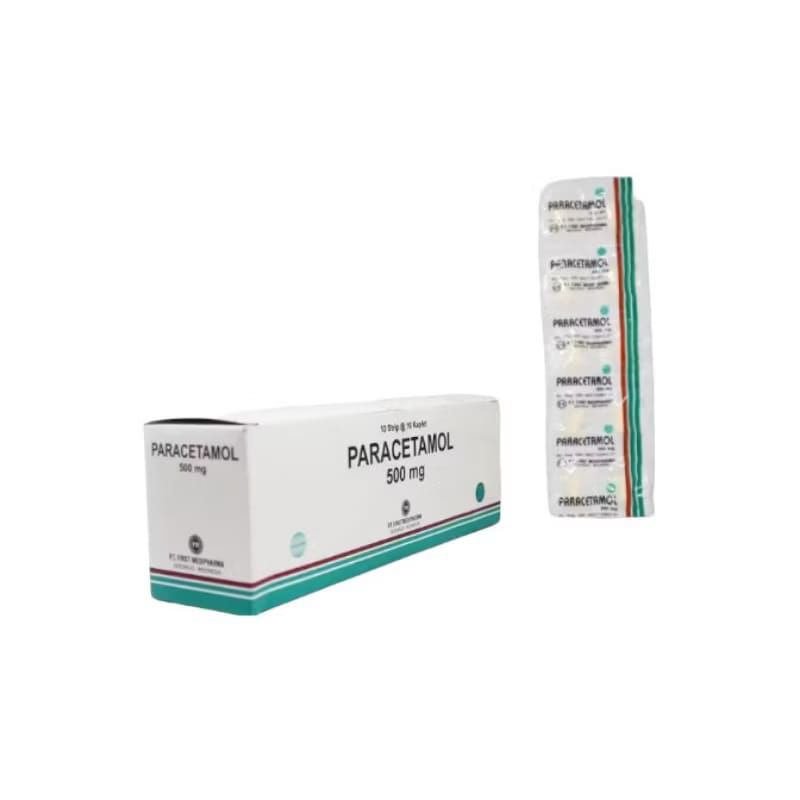 PARACETAMOL FM 1STRIP isi 10tablet