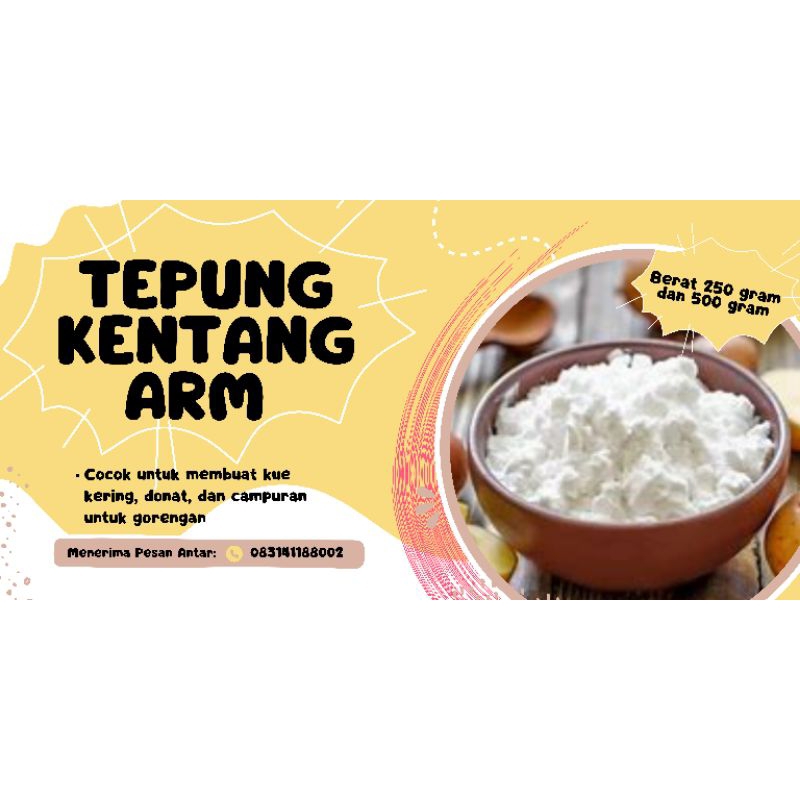 

Tepung Kentang ARM 500 gram