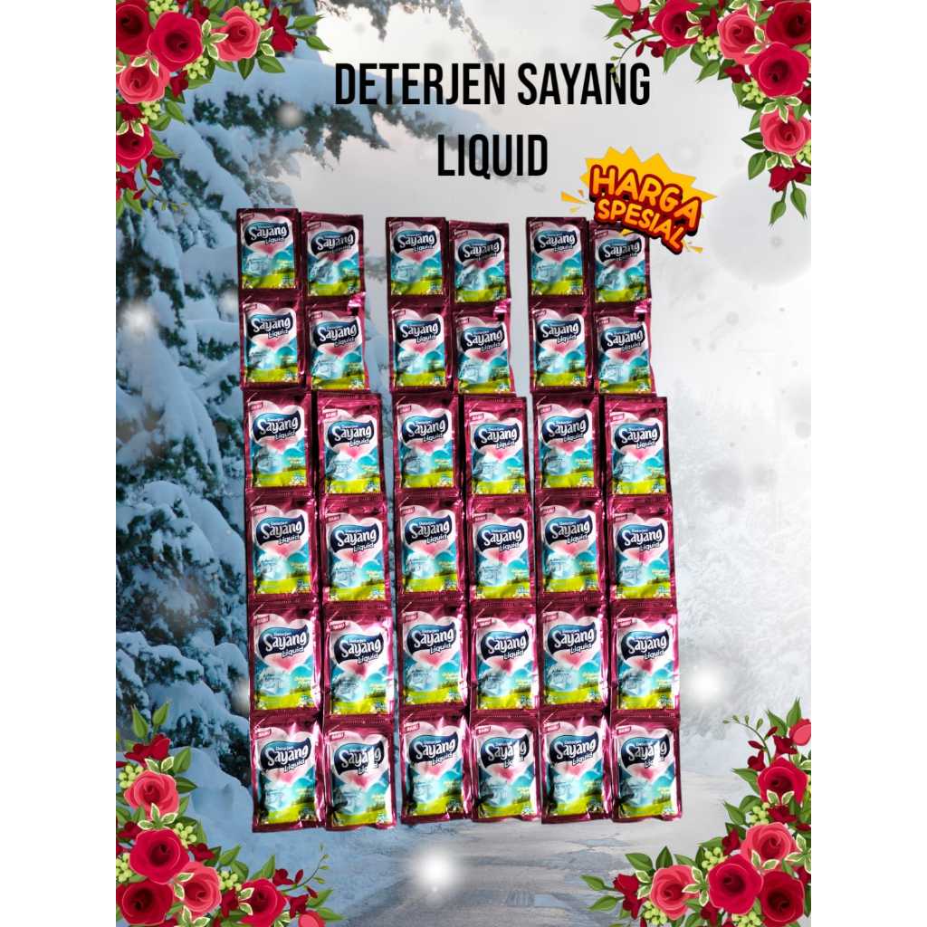 DETERGEN SAYANG LIQUID 45ml 12 SACHET