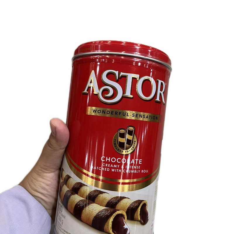 

Astor Waffer Roll Kaleng 330 gram