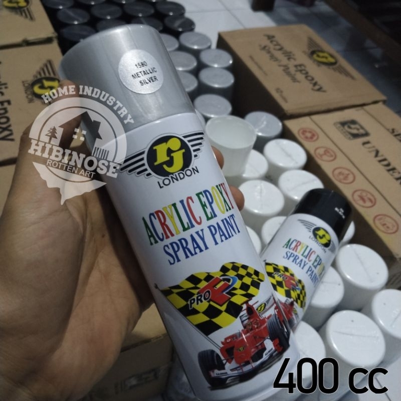 RJ LONDON 400CC SPRAY PAINT / Cat semprot mural dan graffiti / Cat semprot pylox murah