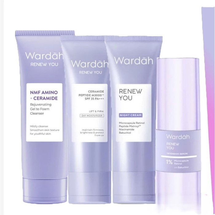 Wardah Renew You Anti Aging Paket Mini