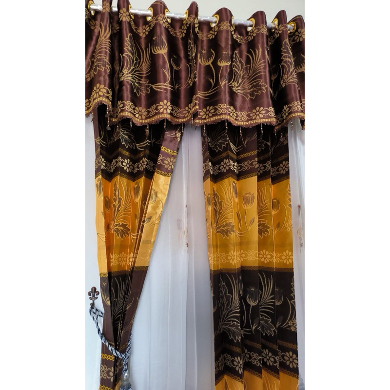 “elgorden”Gorden prada smokring /horden joda gorden jendela rumah/hordeng ruang tamu