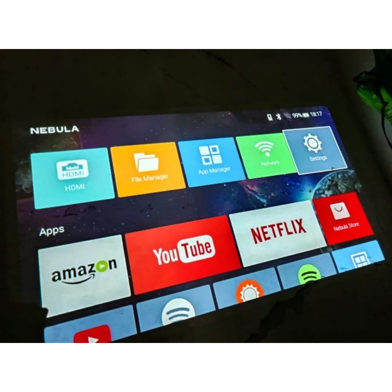 PORTABLE MINI PROJECTOR ANKER NEBULA APOLLO WI-FI 200ANSI LUMEN SECOND