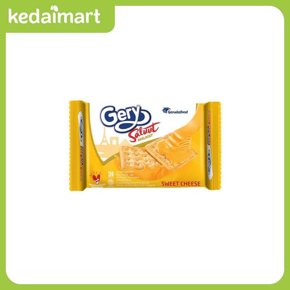 

Gery Saluut Malkist Sweet Cheese Family Pack 100 Gram