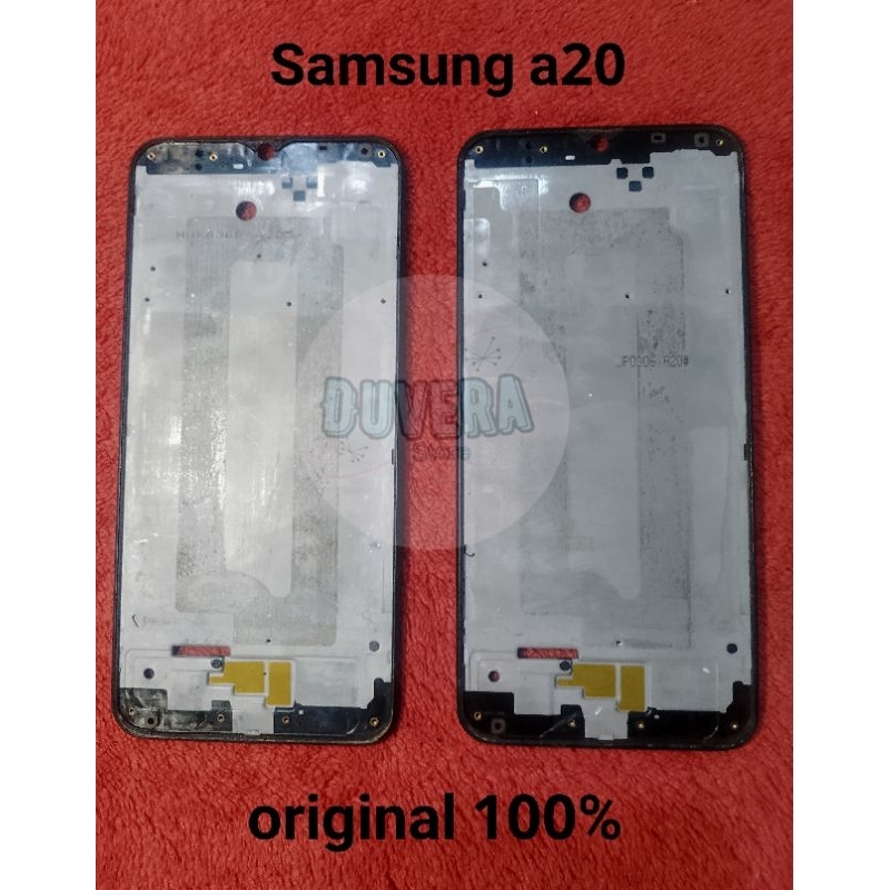 frame tatakan lcd Samsung a20 original