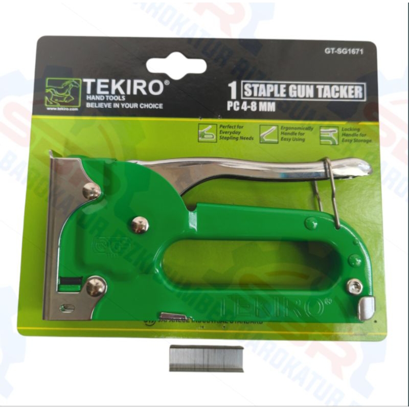 

TEKIRO STAPLES GUN TACKER 4-8mm