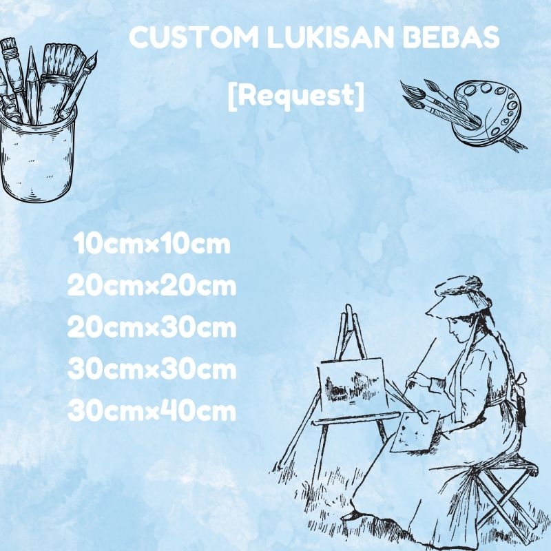 

lukisan custom canvas