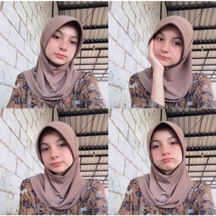 BHEEMSTORE - JB22 Bergo Sport Pet Tebal Jersey Size SJilbab Bergo Sport