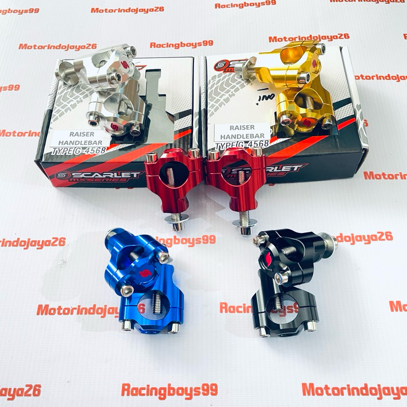 RAISER STANG FATBAR BAUT 1 SCARLET RACING KLX 150 CRF 150 WR 155 TRAIL