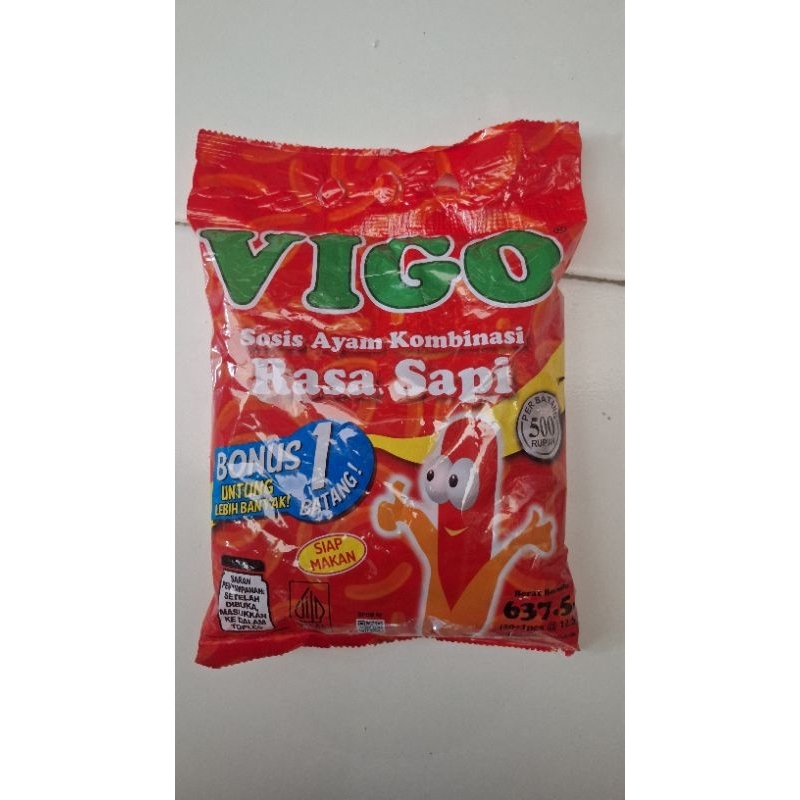 

Sosis Vigo rasa sapi isi 50 + 1.