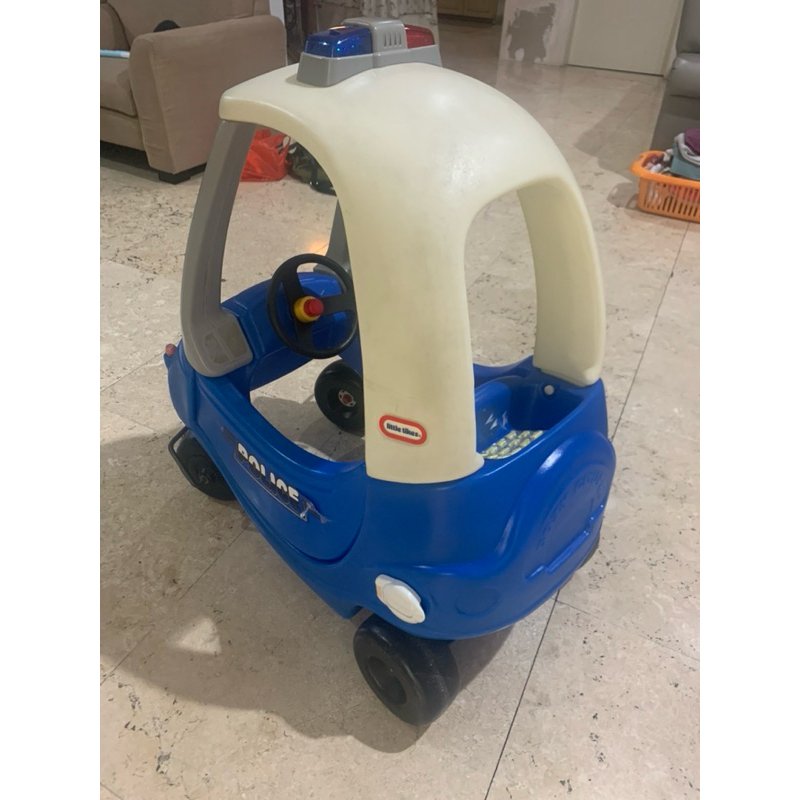 Sale Preloved second Little tikes police car. Original