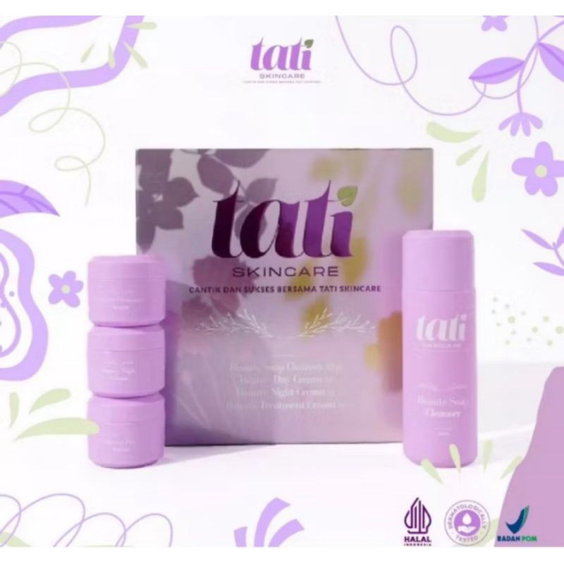 Ready Paket Skincare Tati Bpom