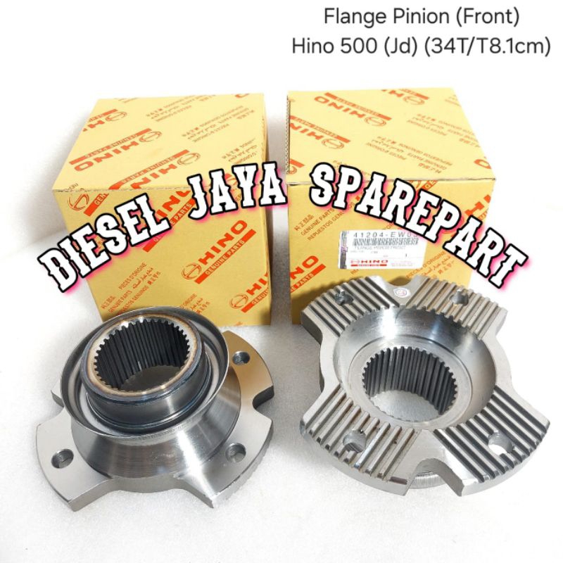 FLANGE PINION DEPAN HINO 500(JD)(34T/T8.1CM)