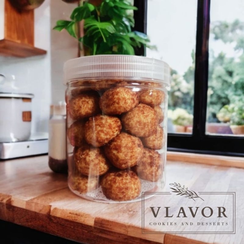 

Palm Cheese Cookies Full Wijsman in a jar/ toples tabung 800ml