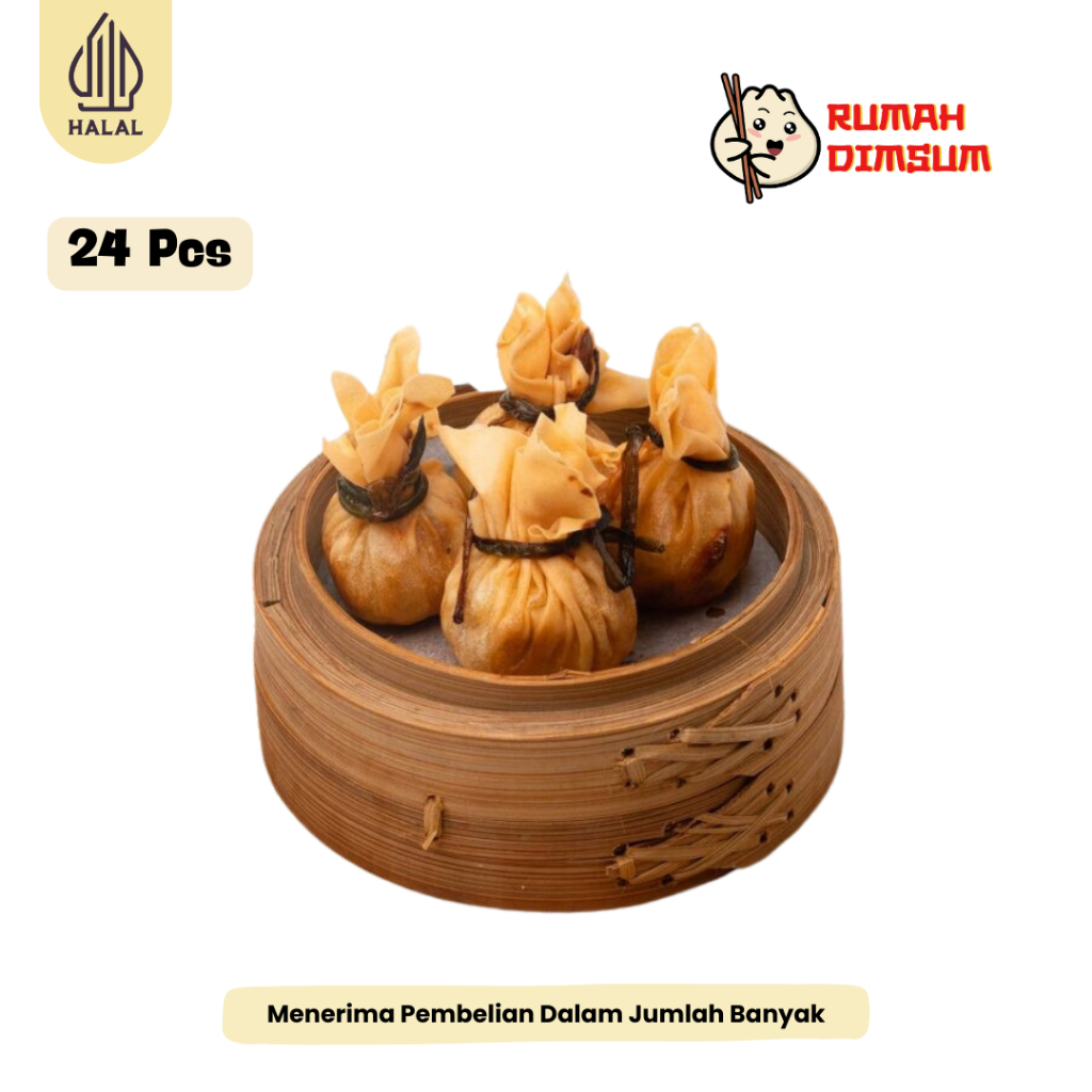 

Rumah Dimsum | Dimsum Money Bag isi 24 pcs Halal