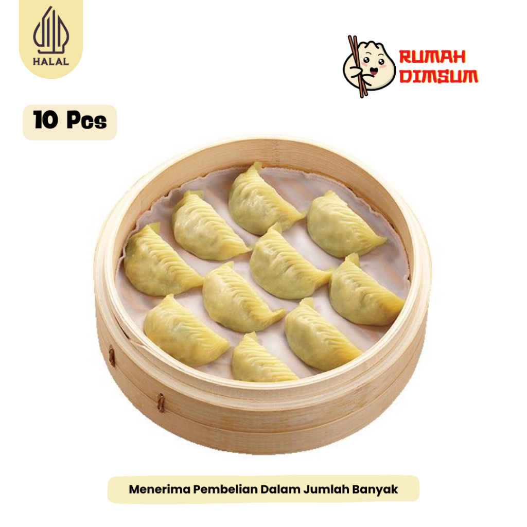 

Gyoza / Kwotie Isi Ayam dan Sayur 10 Pcs Halal Premium