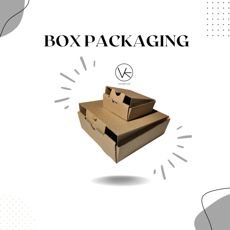 

Valent Ko - Kardus Box Packaging 15x15x5 CM / 8x8x3 CM