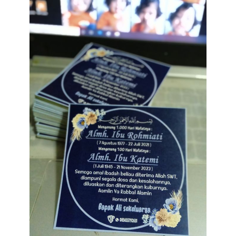 

STIKER PERINGATAN 1.000HARIAN SIZE 10X10