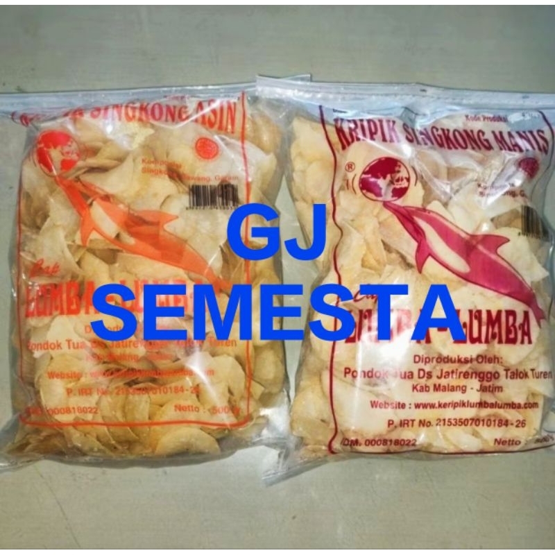 

LUMBA LUMBA KRIPIK SINGKONG ASIN / MANIS @500GR (BUKAN PRODUK REMUKAN)