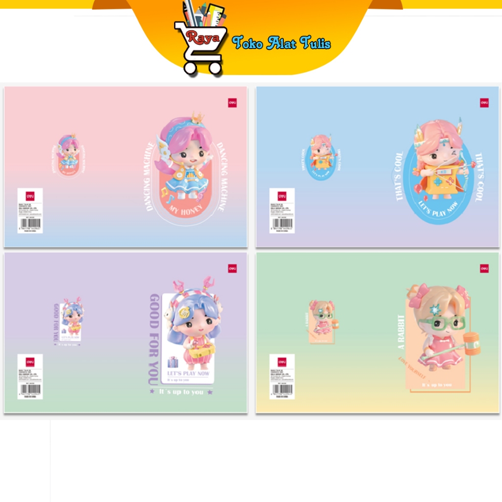 

Deli Buku Tulis CNA538 Cheerful Kiby (Pcs)
