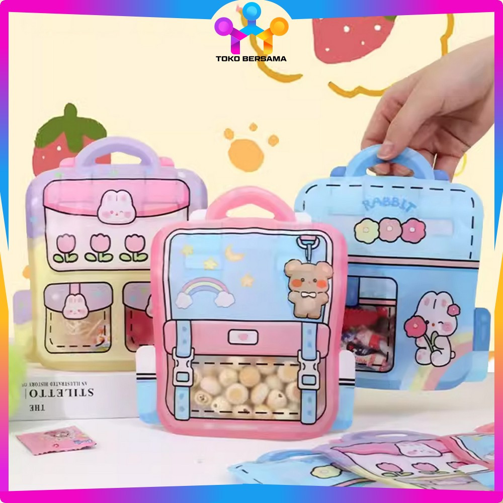 

Plastik Ziplock Tas Sekolah Bingkisan Ultah / Kantong Klip Souvenir / Goodie Bag Kecil Zip Lock / Hampers Plastik Snack Biskuit Toko Bersama C1095