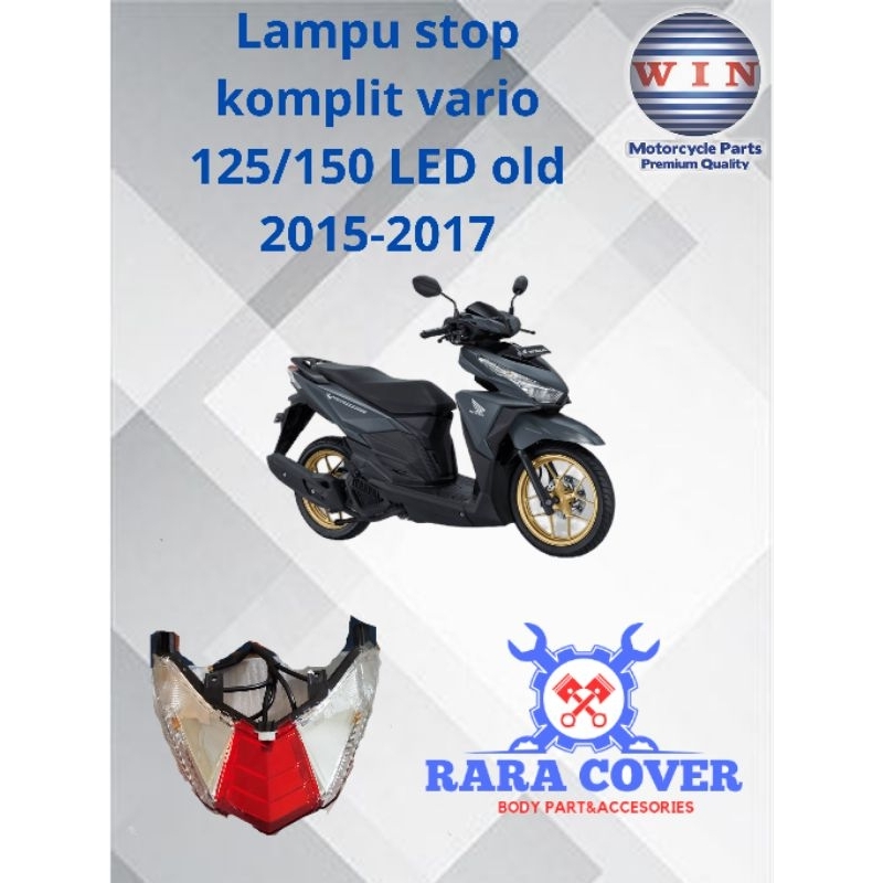LAMPU STOP ASSY VARIO 125/150 LED OLD 2015-2017//LAMPU BELAKANG VARIO 125/150 LED OLD 2015-2017