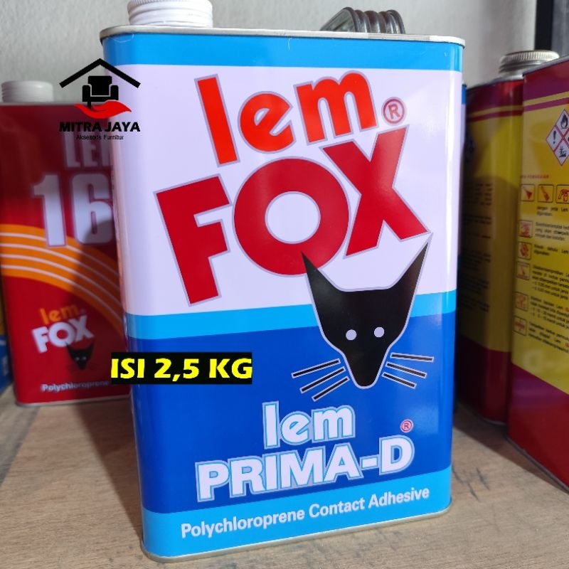 Lem Fox Prima D Lem Hpl Fox Prima D Lem Vinyl Hpl Busa Fox Lem Kuning HPL Prima D Fox Biru