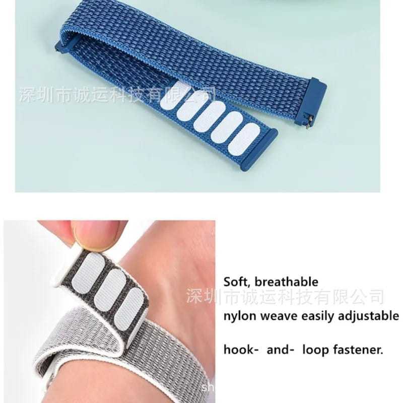 Strap Nylon Smartwatch Infinix XWatch 3 Tali Pengganti Smartwatch Infinix XWatch 3 Bahan Nilon