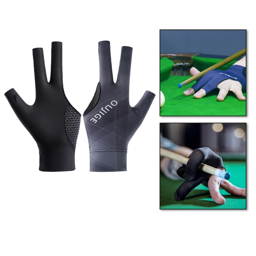 Sarung tangan billiard original Tahan aus dan anti-slip sarung tangan billiard premium Pembukaan