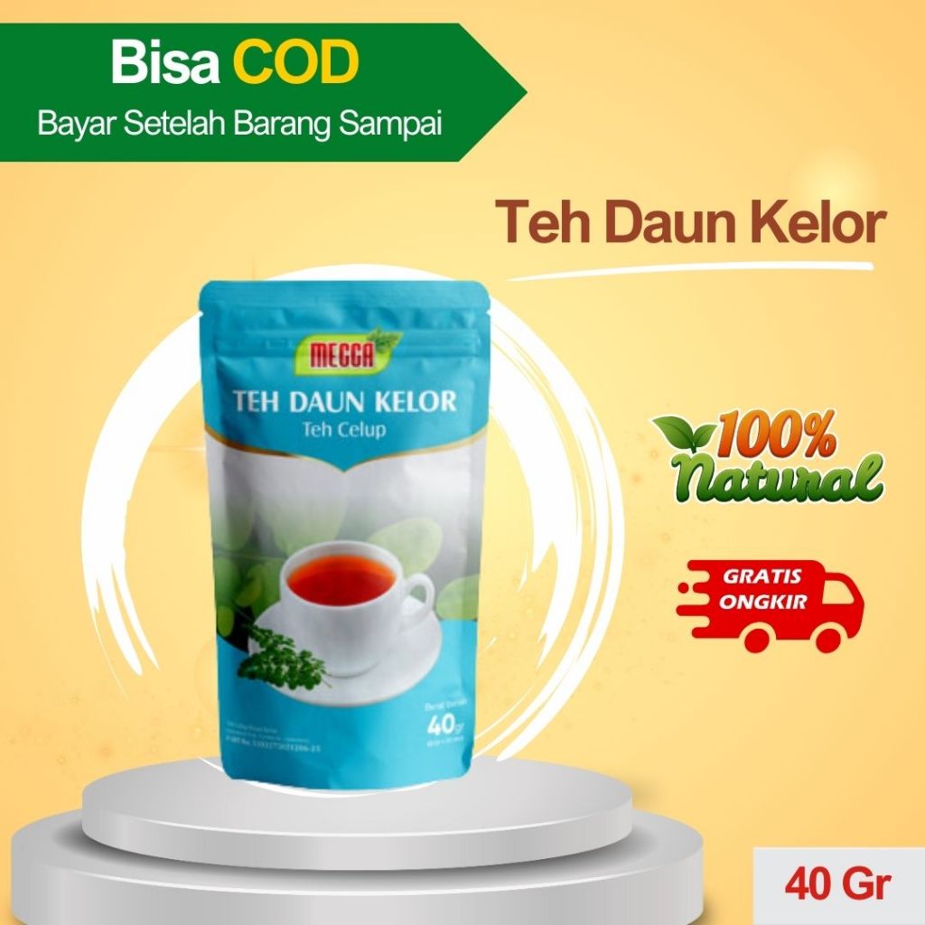 

Mecca Teh Daun Kelor Teh Pouch - isi 40 gr