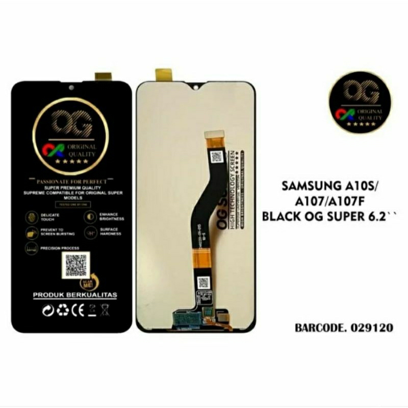 LCD Samsung A10s/ A107/A107F Black OG SUPER Best Quality
