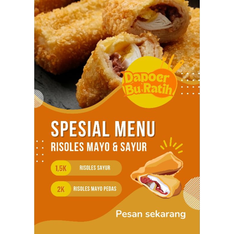 

Risoles Mayo & Sayur