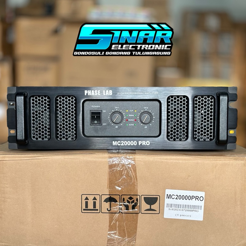 POWER PHASELAB MC20000PRO l MC 20000 PRO ORIGINAL