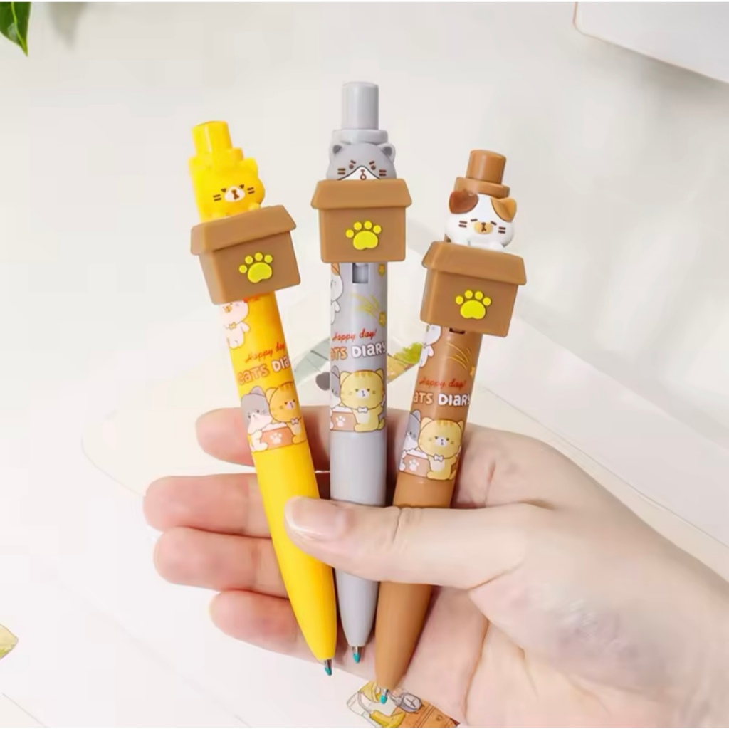 

Gramedia Surabaya - KAKO CATS DIARY SURPRISE GEL PEN KK-8225