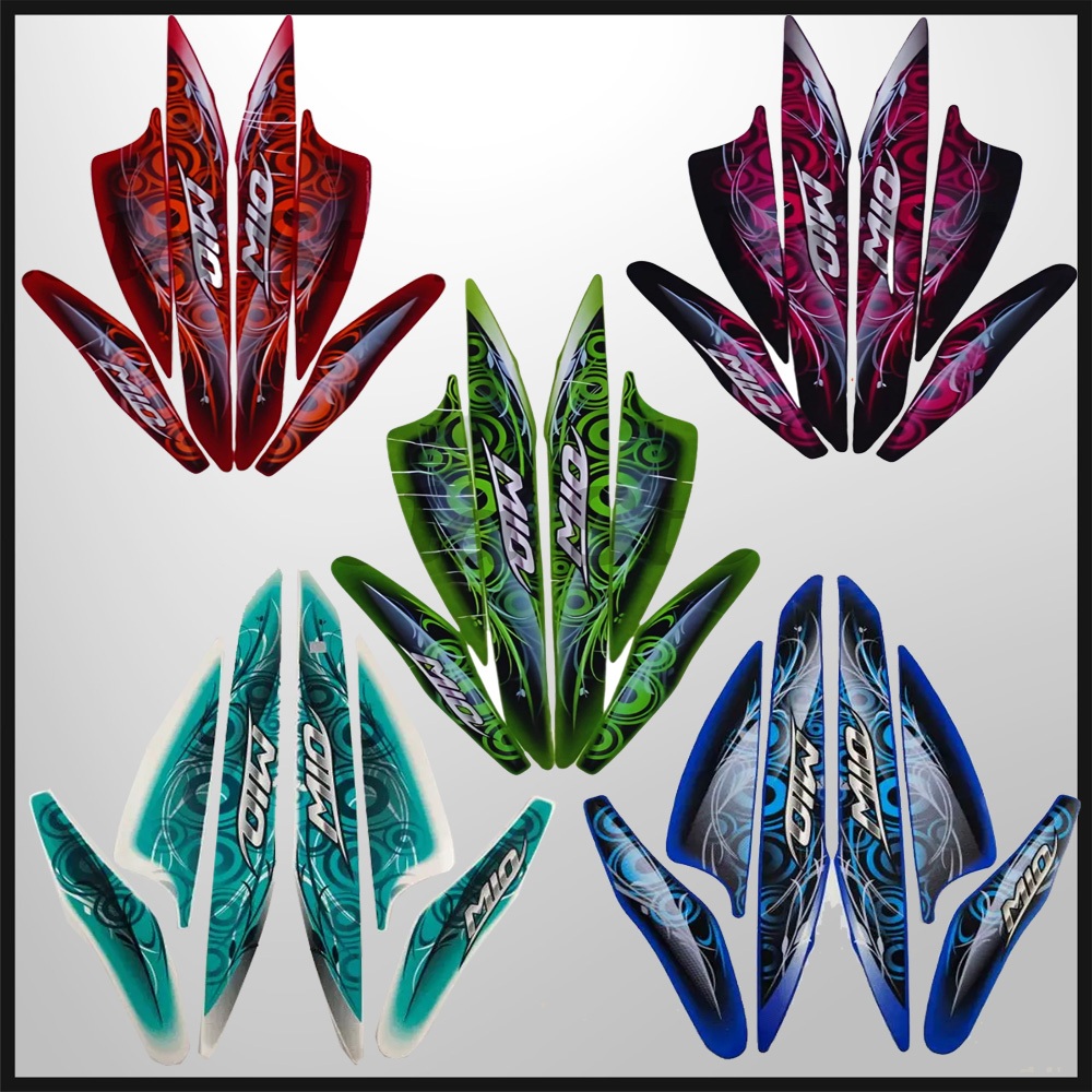 STRIPING STANDART YAMAHA MIO SPORTY 2011 STIKER BODY MIO 2011 LIS BODY MIO 2011 TERMURAH TERLARIS