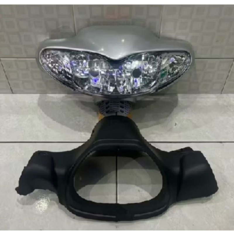 batok kepala depan belakang set lampu depan Yamaha Jupiter z lama old tahun 2003 -2005