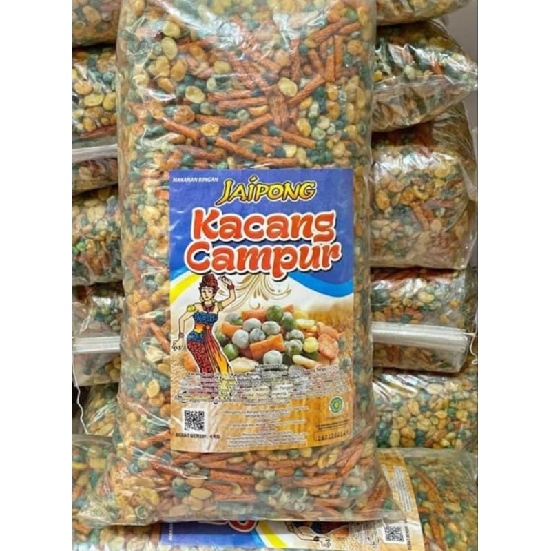 

Kacang Campur jaipong 1 ball 4 kg