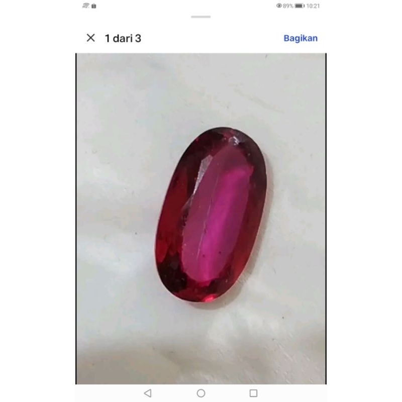 NATURAL RED TOPAZ CO