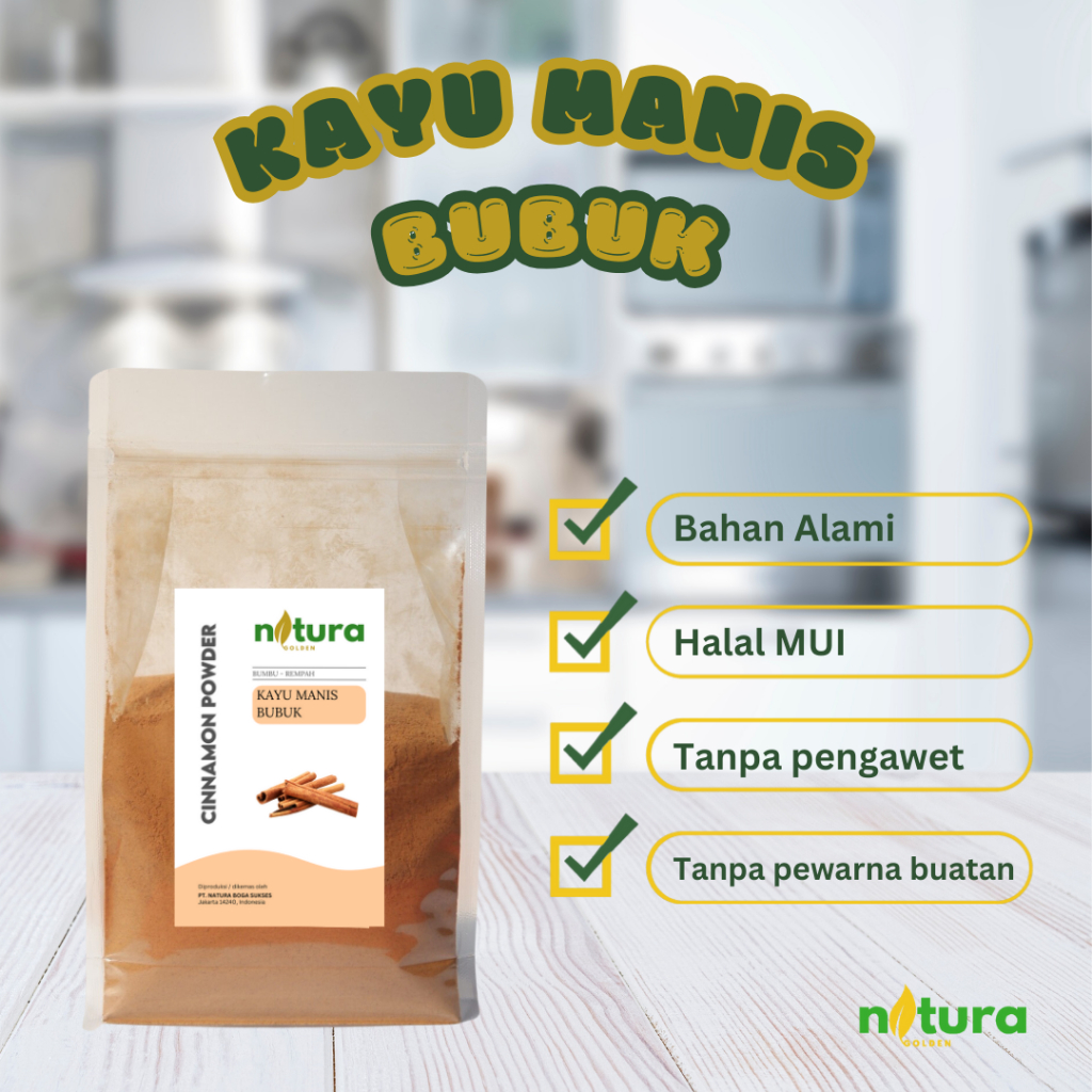 

Natura Golden Kayu Manis Bubuk