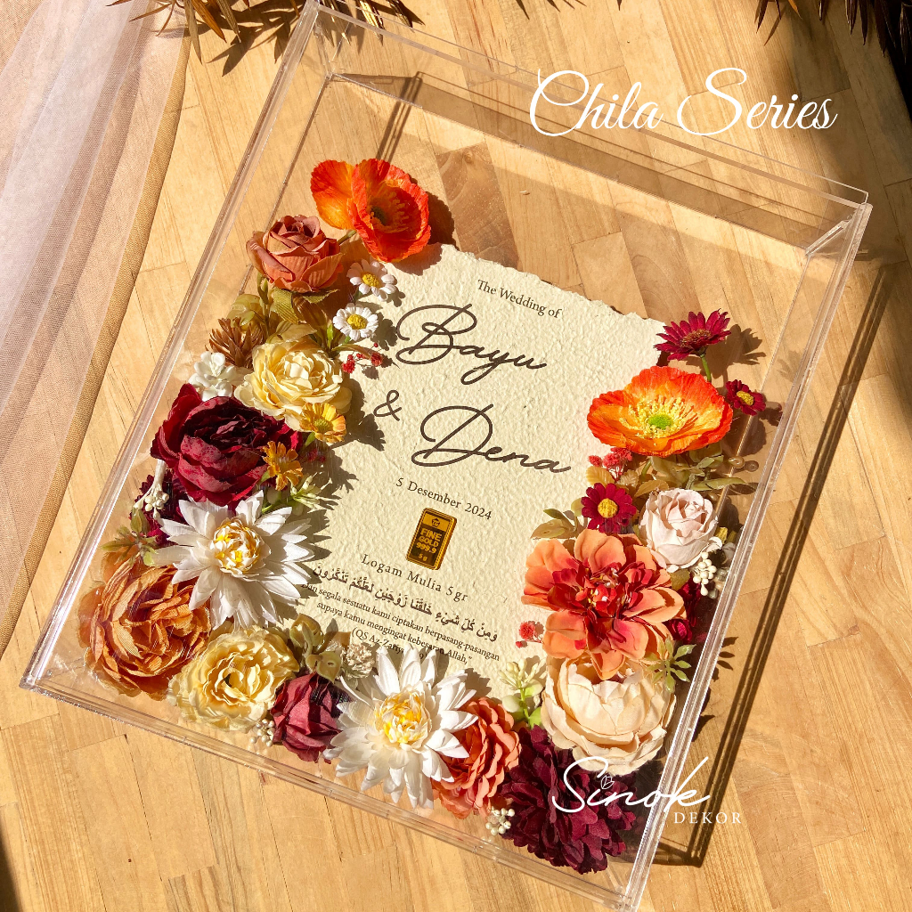 Mahar Pernikahan Unik / Mahar Akrilik / Mahar Viral Terbaru