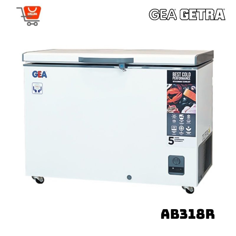 Chest freezer GEA AB318R 300 liter