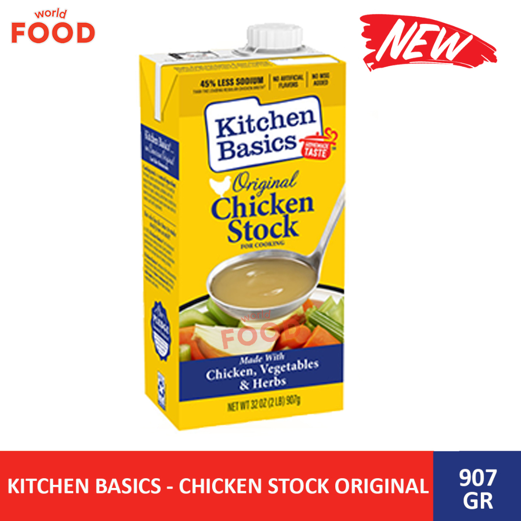 

KITCHEN BASICS - CHICKEN STOCK ORIGINAL 907 GR ~NEW ITEM~