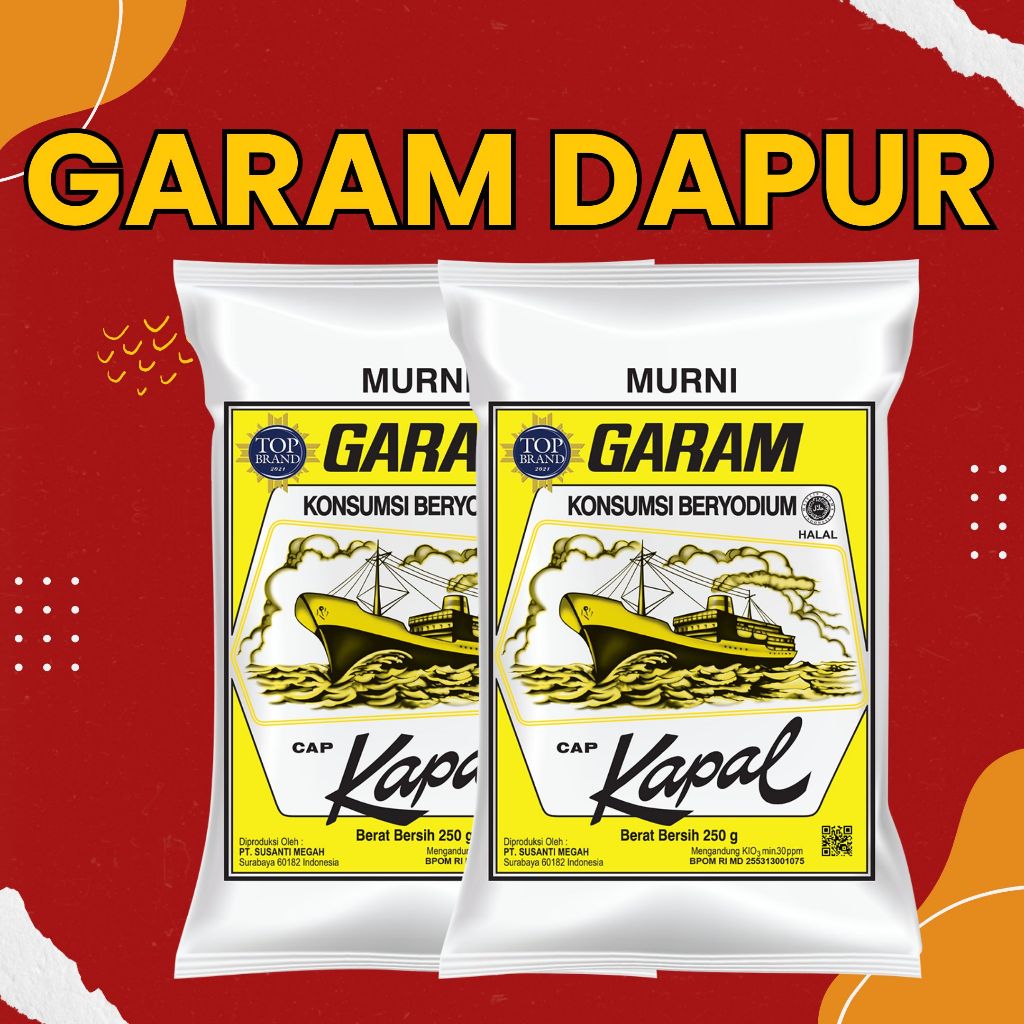 

GARAM DAPUR CAP KAPAL / 250 Gram